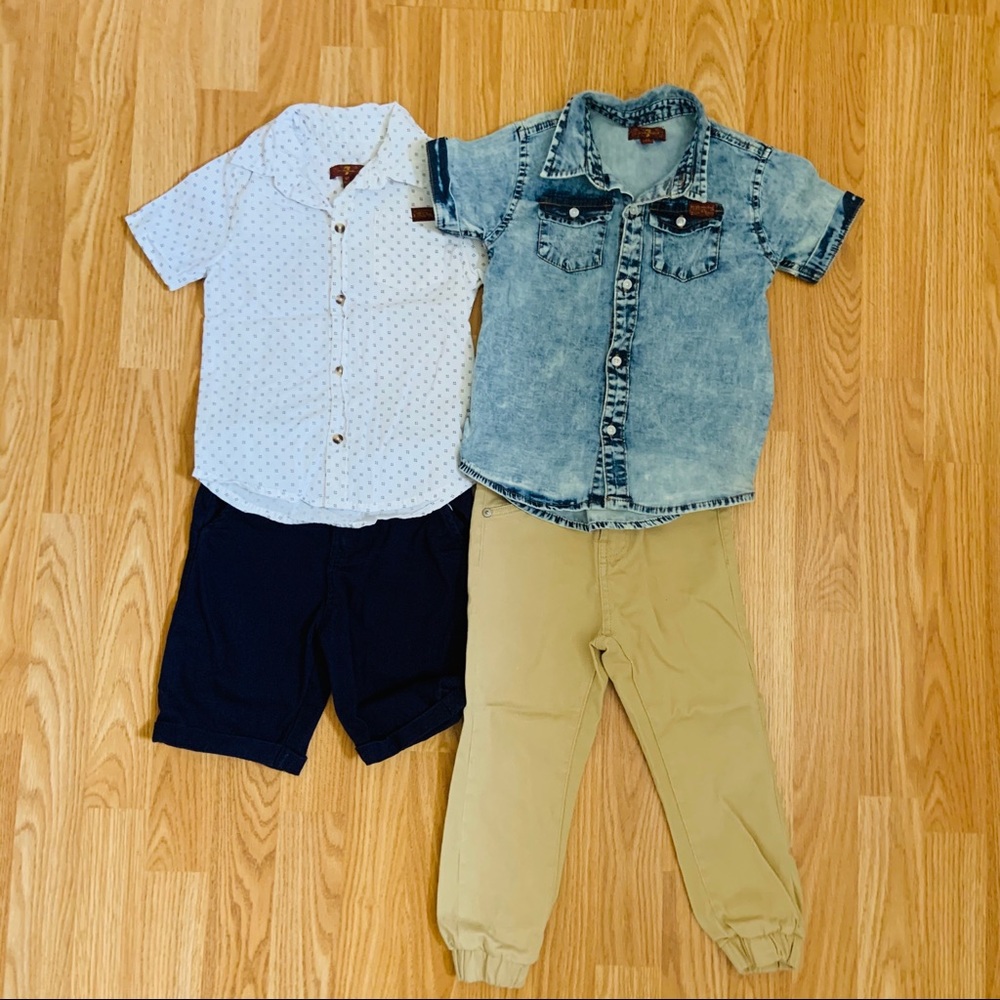 7 For All Mankind 4T Pant/Short Set